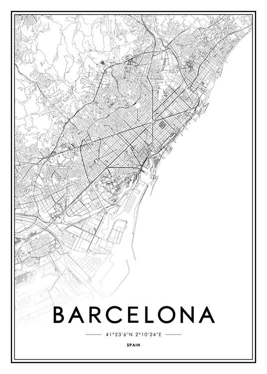 Barcelona Plagát