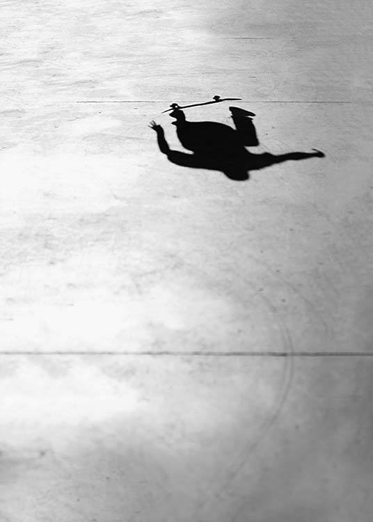 Skate Shadow Plagát