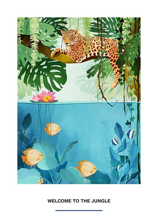 Welcome To The Jungle Plagát