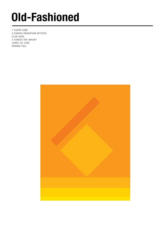 Old Fashioned Recipe Plagát