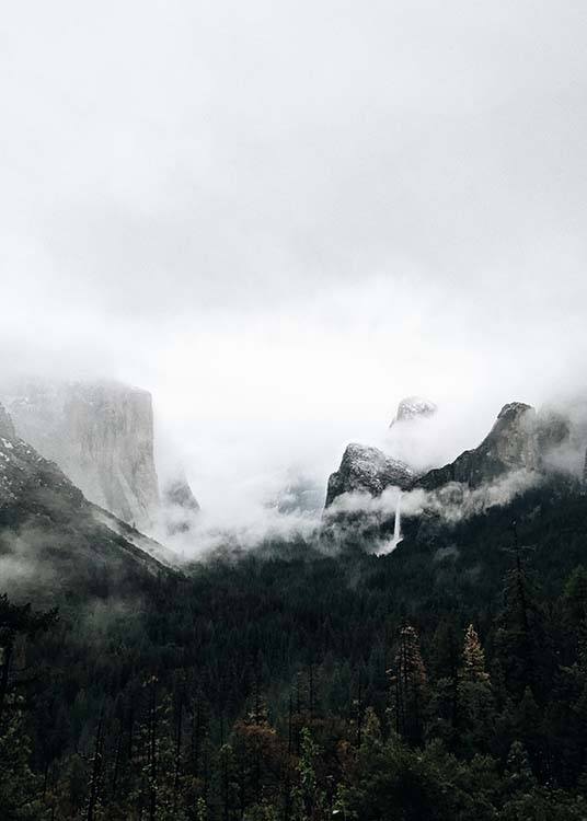 Yosemite Valley Plagát