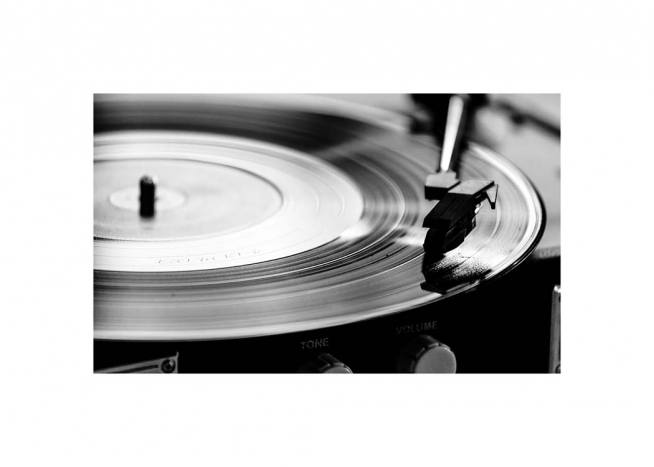 Record Player Plagát