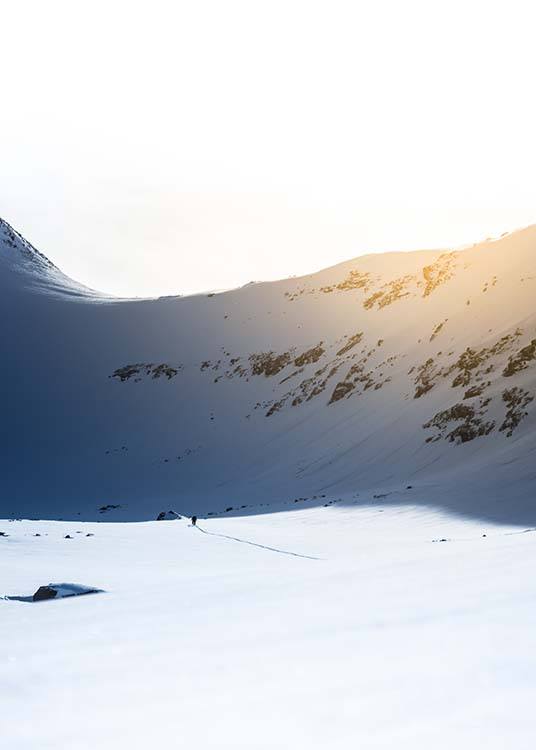 Lappland Skiing Plagát