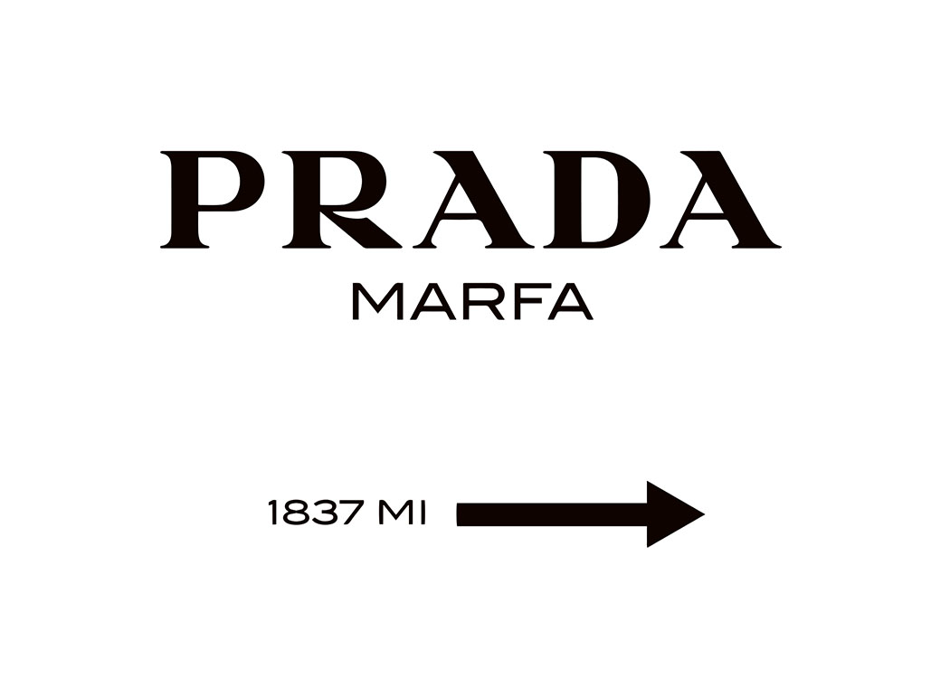 Prada, Plagát