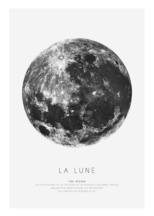 La Lune, Plagát