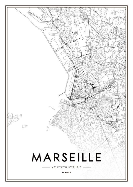 Marseille Plagát