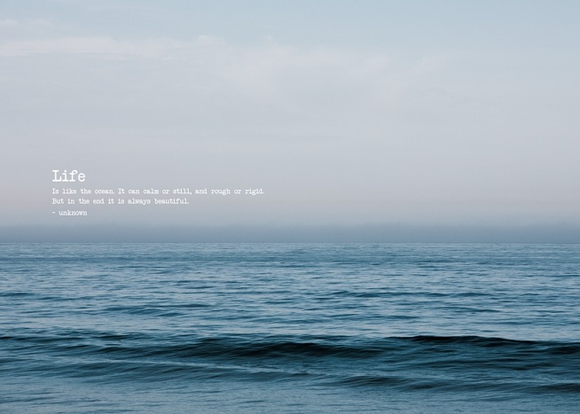 Beautiful Ocean Plagát