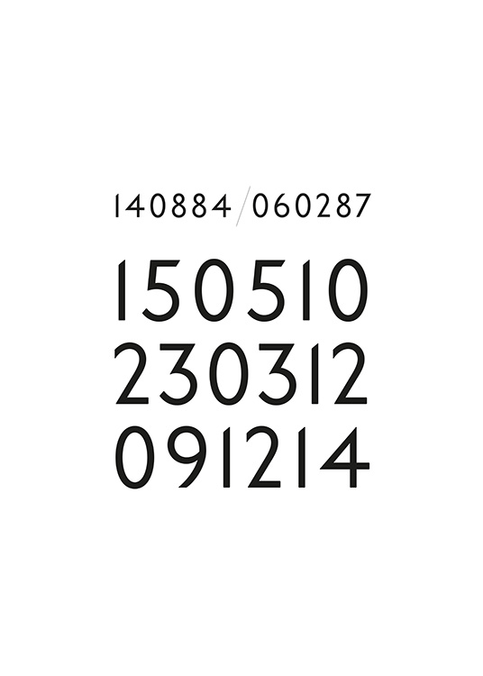 Family Dates Personal Plagát