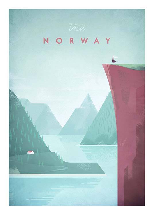Norway Travel Plagát