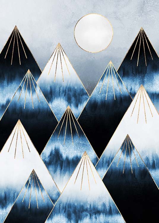 Frost Mountains Plagát