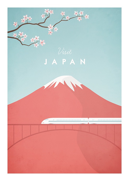 Visit Japan Plagát